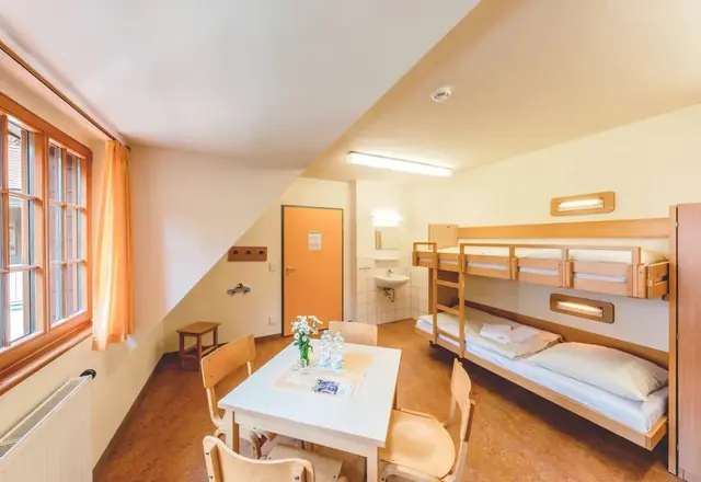 Familienzimmer der Jugendherberge Bautzen