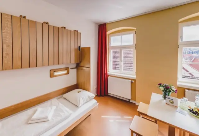 Zimmer der Jugendherberge Görlitz