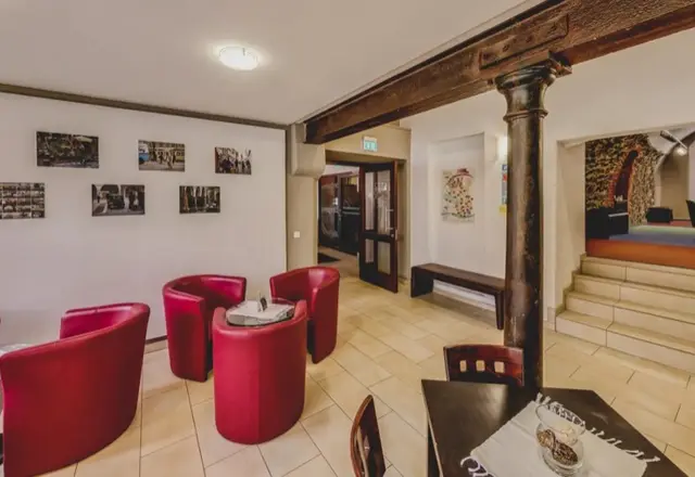 Lounge der Jugendherberge Görlitz