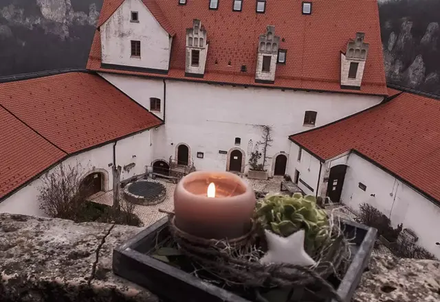 Innenhof der Burg