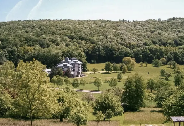 Die DJH Jugendherberge Lörrach von oben