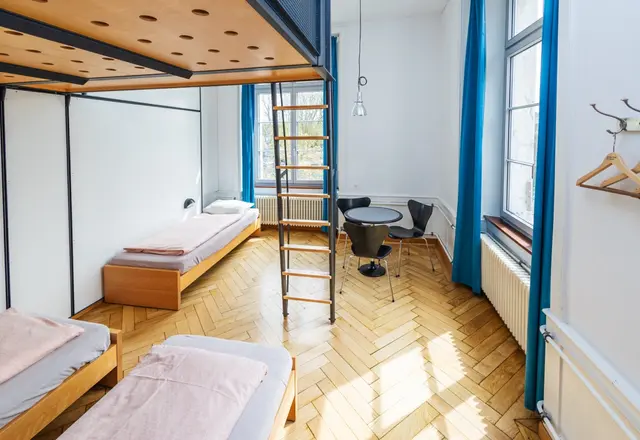 Mehrbettzimmer der Jugendherberge Solothurn