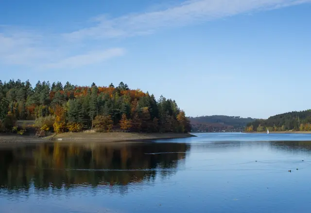 Der Sorpesee im Sauerland