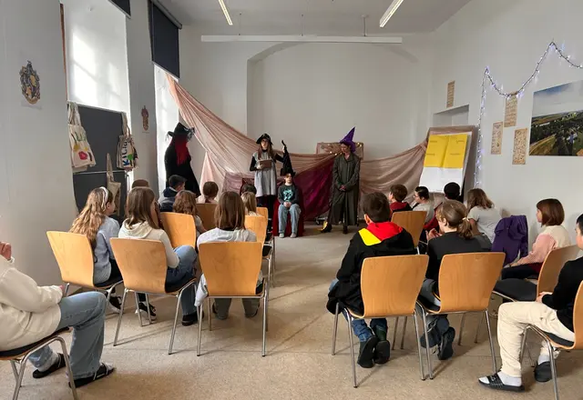 Aufführung beim Academy of Magic Camp