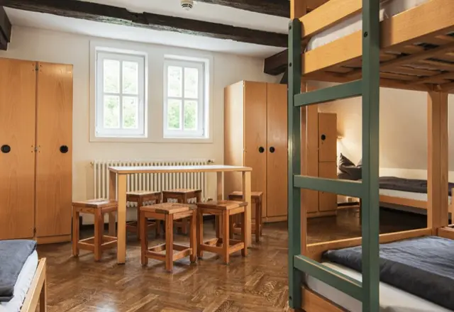Mehrbettzimmer auf Burg Hessenstein